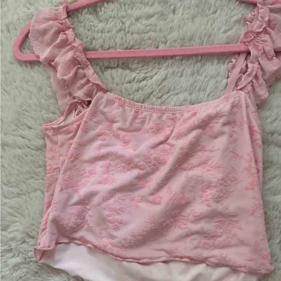 Pink SHEIN shirt- Size Large never worn - Picture 2 of 3